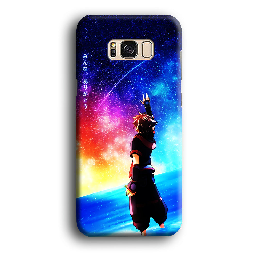 Sora Kingdom Hearts Samsung Galaxy S8 Case