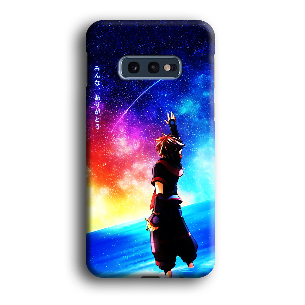 Sora Kingdom Hearts Samsung Galaxy S10E Case