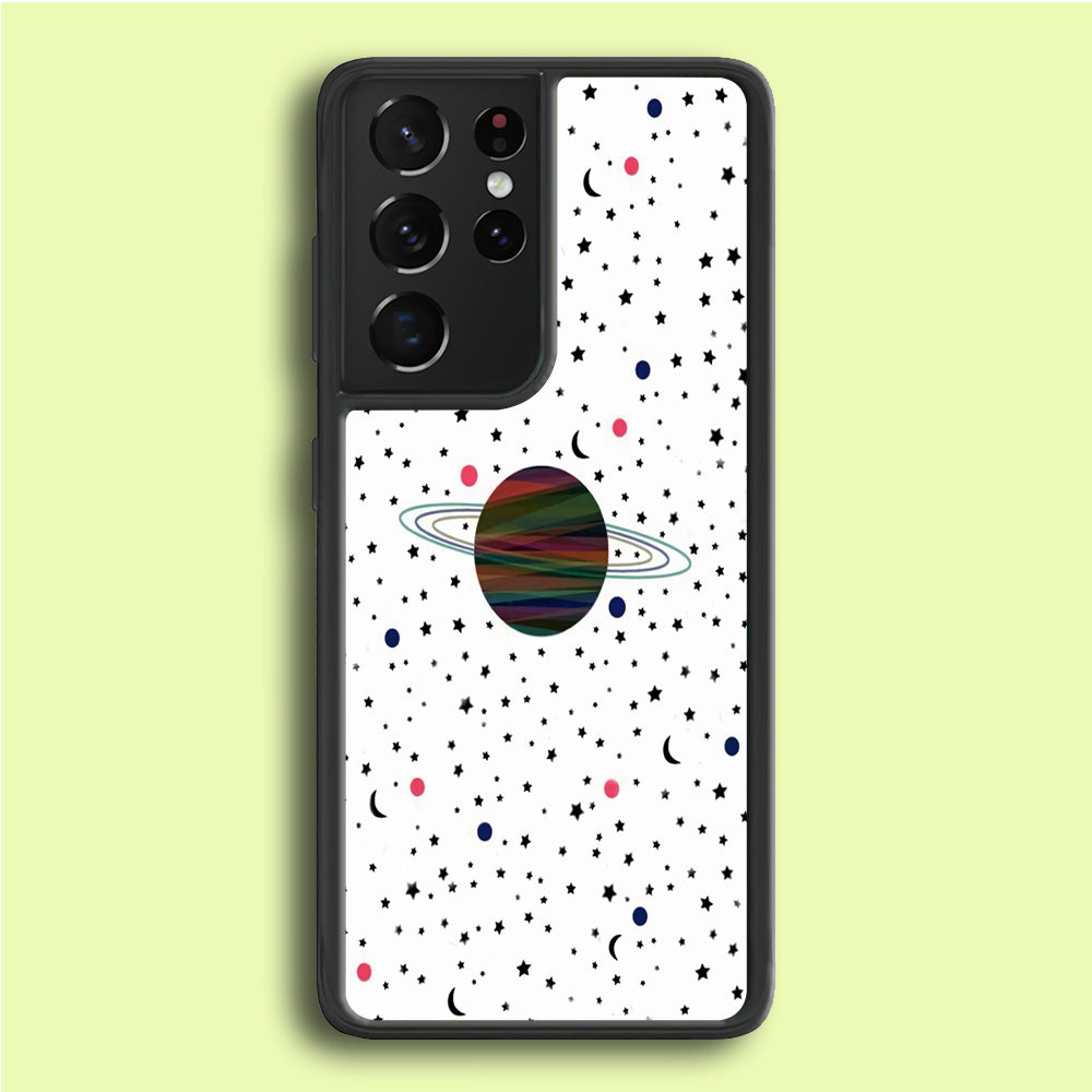 Space Pattern 001 Samsung Galaxy S21 Ultra Case