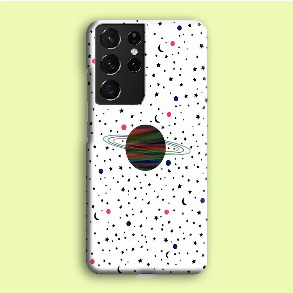 Space Pattern 001 Samsung Galaxy S21 Ultra Case