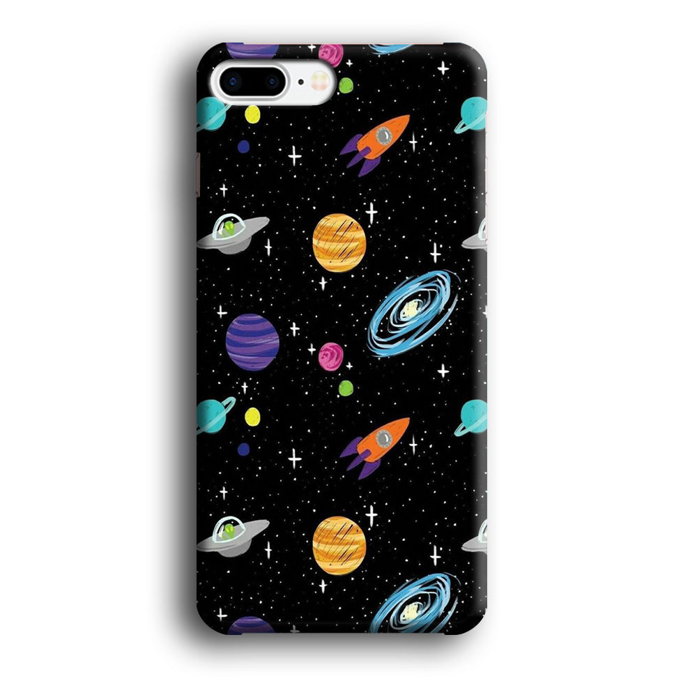 Space Pattern 003 iPhone 8 Plus Case