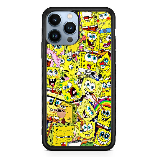 Spongebob All activities iPhone 13 Pro Case