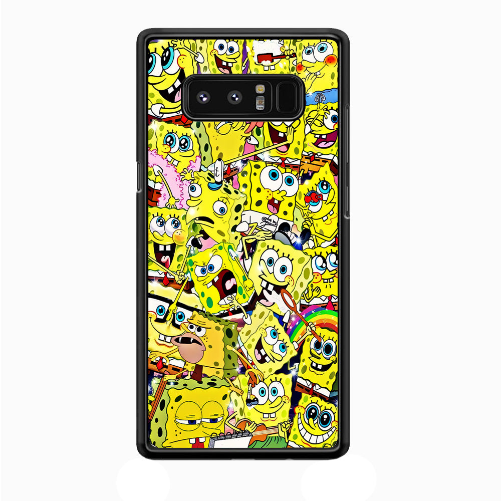 Spongebob All activities Samsung Galaxy Note 8 Case