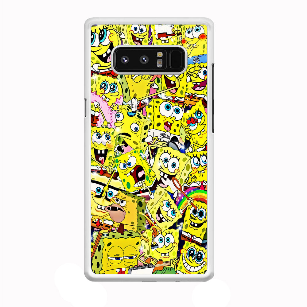 Spongebob All activities Samsung Galaxy Note 8 Case