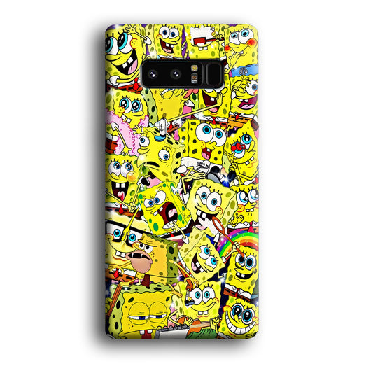 Spongebob All activities Samsung Galaxy Note 8 Case