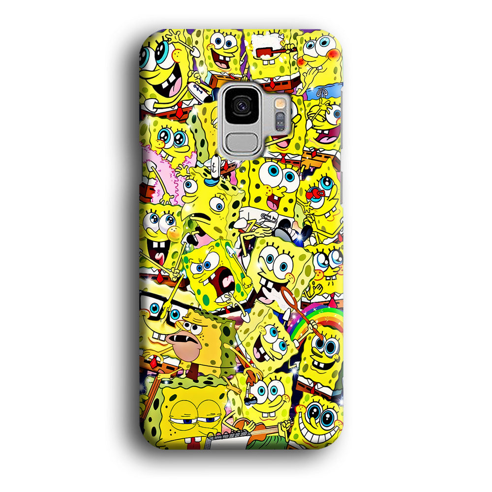 Spongebob All activities Samsung Galaxy S9 Case