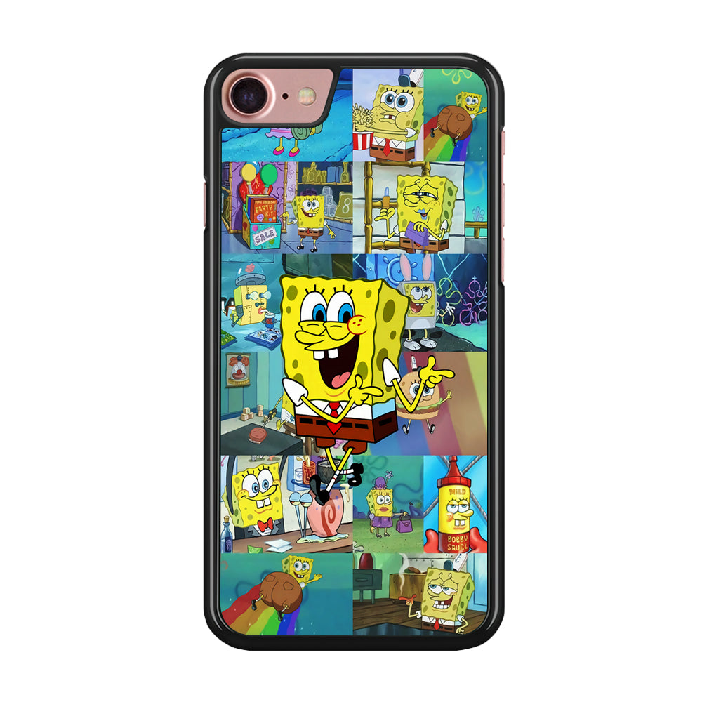 Spongebob Cartoon Aesthetic iPhone SE 2020 Case