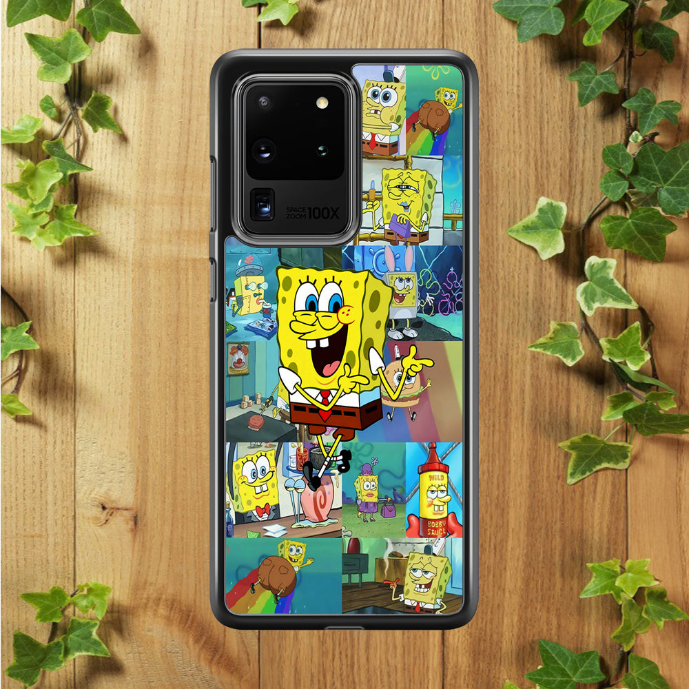 Spongebob Cartoon Aesthetic Samsung Galaxy S20 Ultra Case