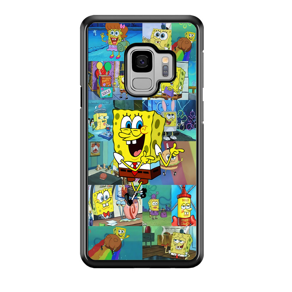 Spongebob Cartoon Aesthetic Samsung Galaxy S9 Case