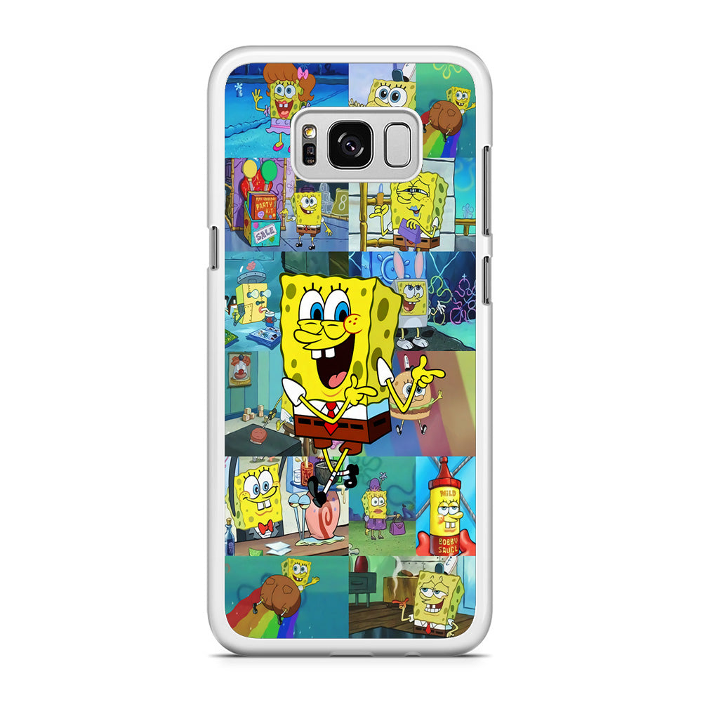 Spongebob Cartoon Aesthetic Samsung Galaxy S8 Case