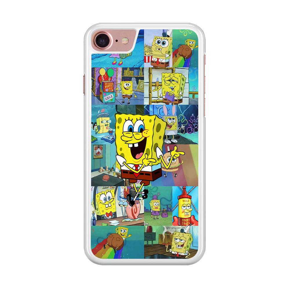 Spongebob Cartoon Aesthetic iPhone SE 2020 Case