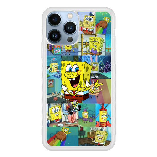 Spongebob Cartoon Aesthetic iPhone 13 Pro Case