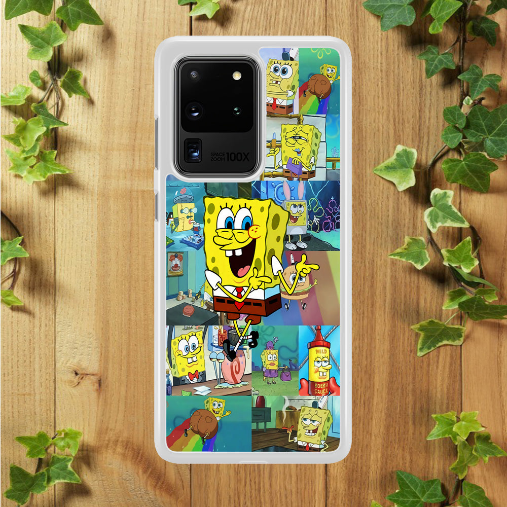 Spongebob Cartoon Aesthetic Samsung Galaxy S20 Ultra Case