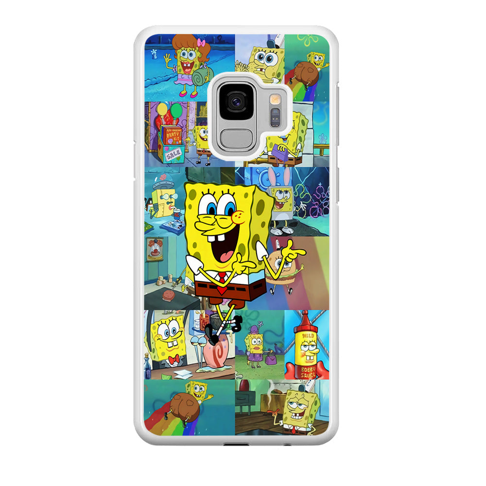 Spongebob Cartoon Aesthetic Samsung Galaxy S9 Case