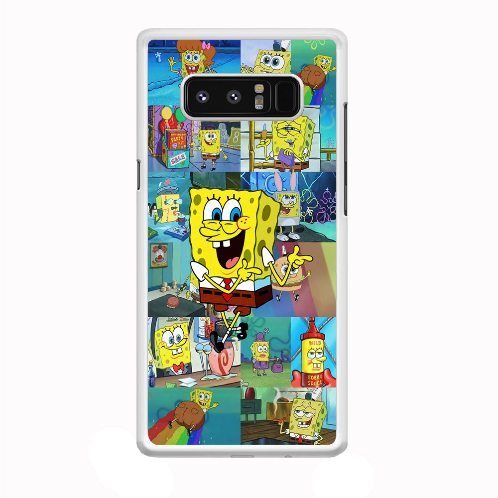 Spongebob Cartoon Aesthetic Samsung Galaxy Note 8 Case