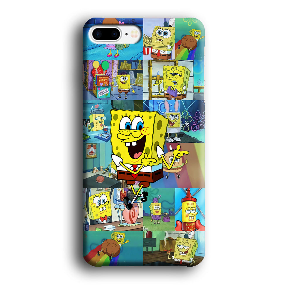 Spongebob Cartoon Aesthetic  iPhone 7 Plus Case