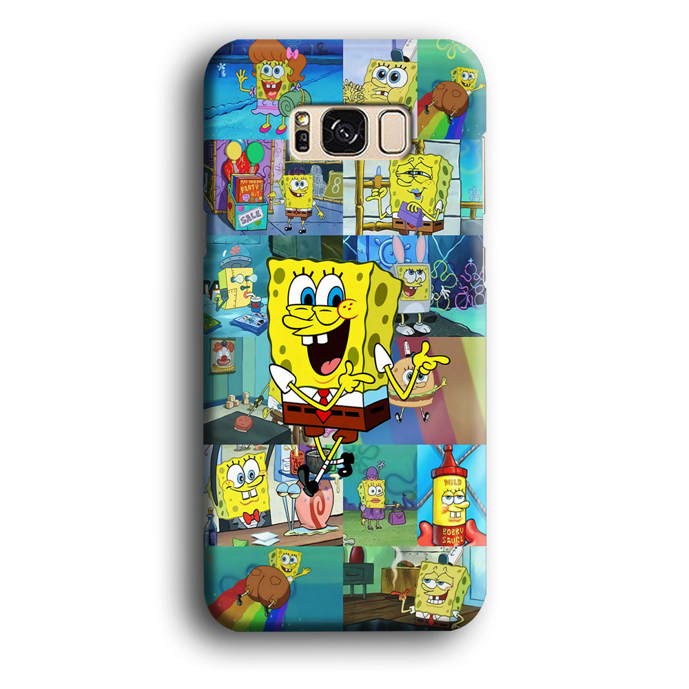 Spongebob Cartoon Aesthetic Samsung Galaxy S8 Case