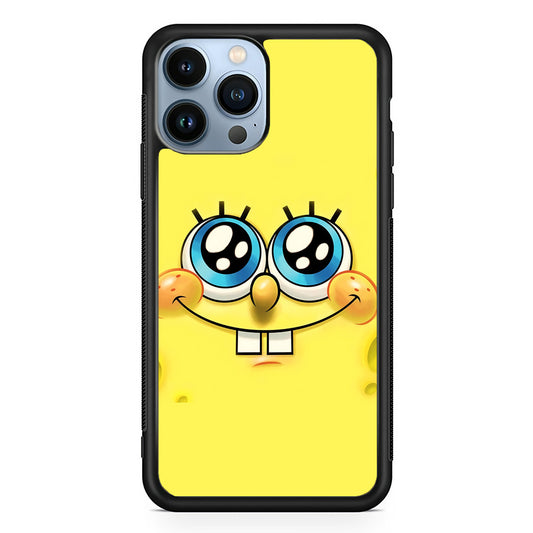 Spongebob's smiling face iPhone 13 Pro Case