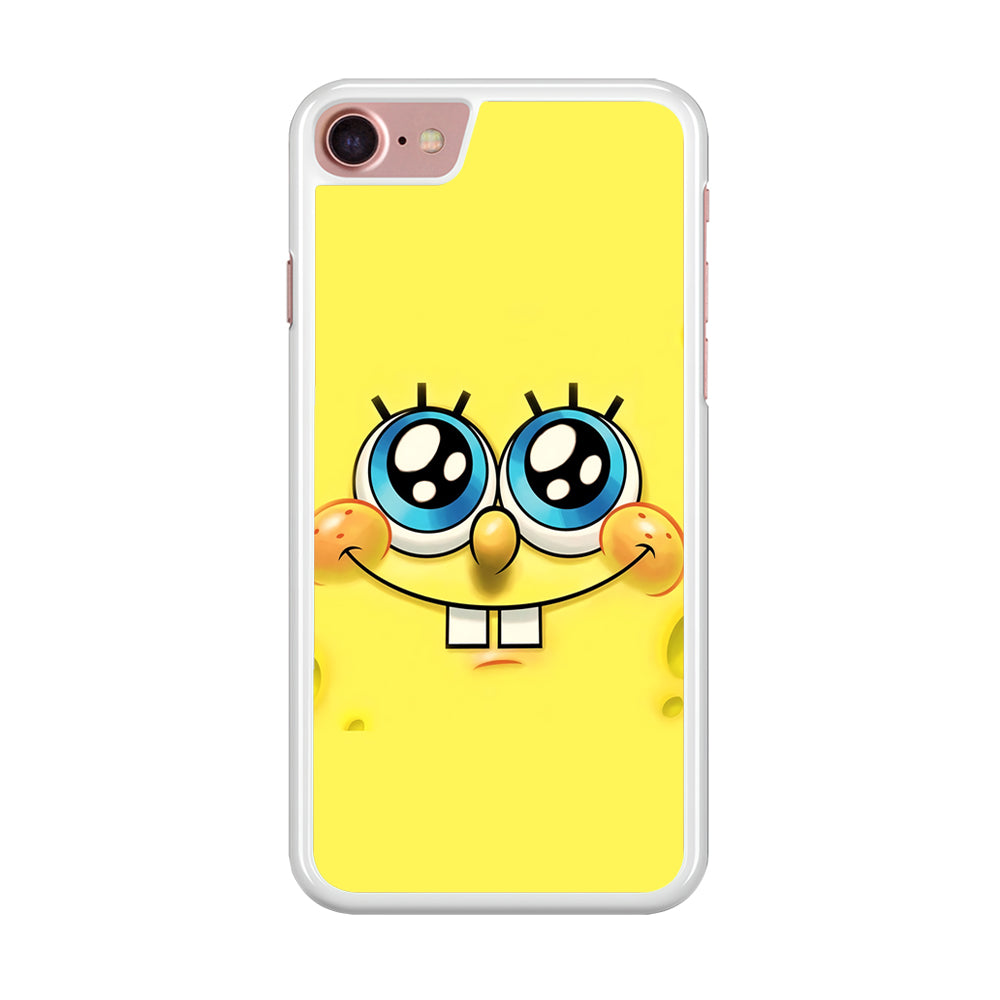 Spongebob's smiling face iPhone 8 Case