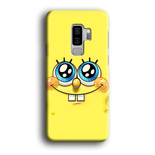 Spongebob's smiling face Samsung Galaxy S9 Plus Case