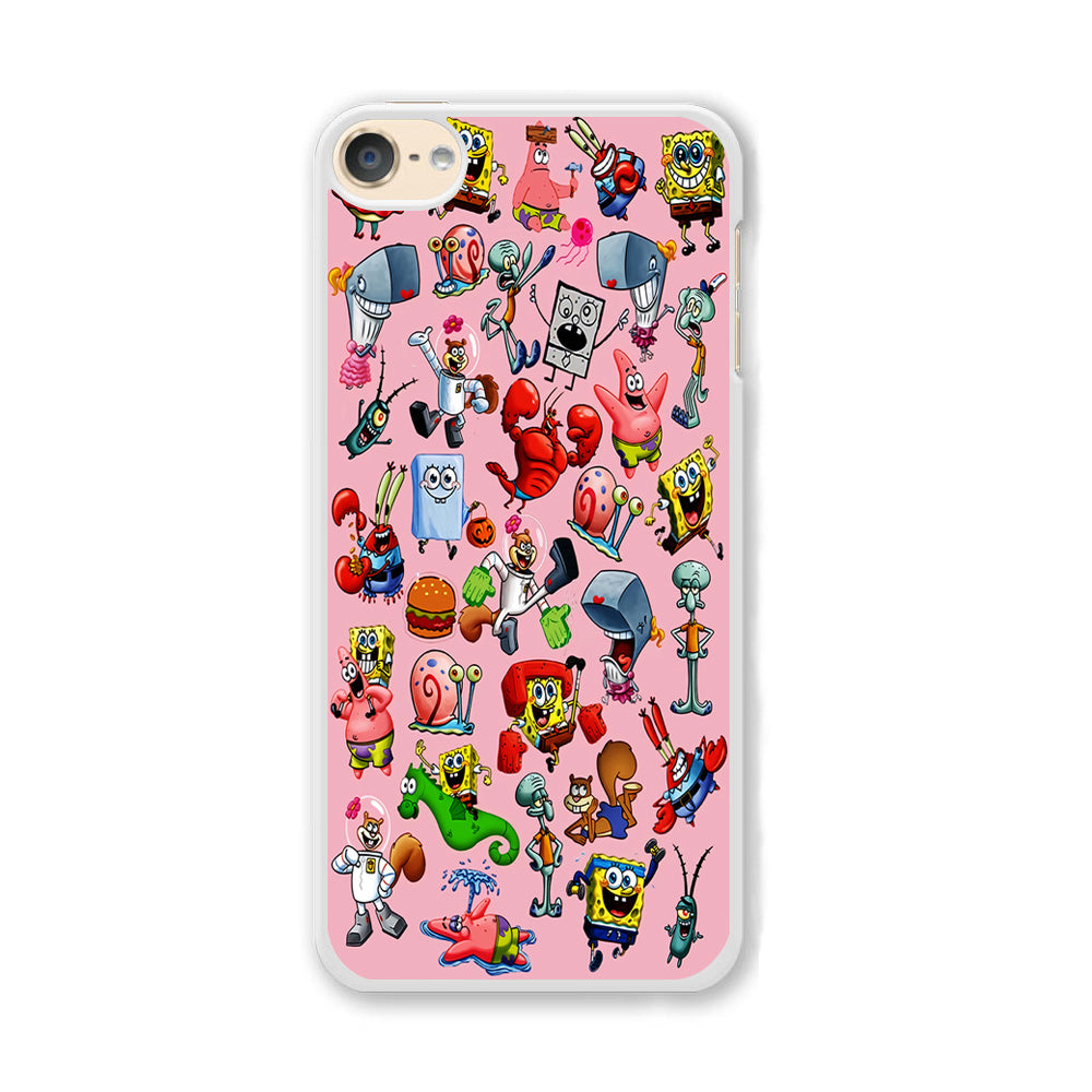 Spongebob and Friend Sticker iPod Touch 6 Case