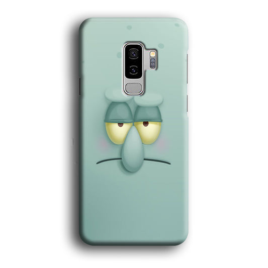 Squidward Tentacles Face Samsung Galaxy S9 Plus Case