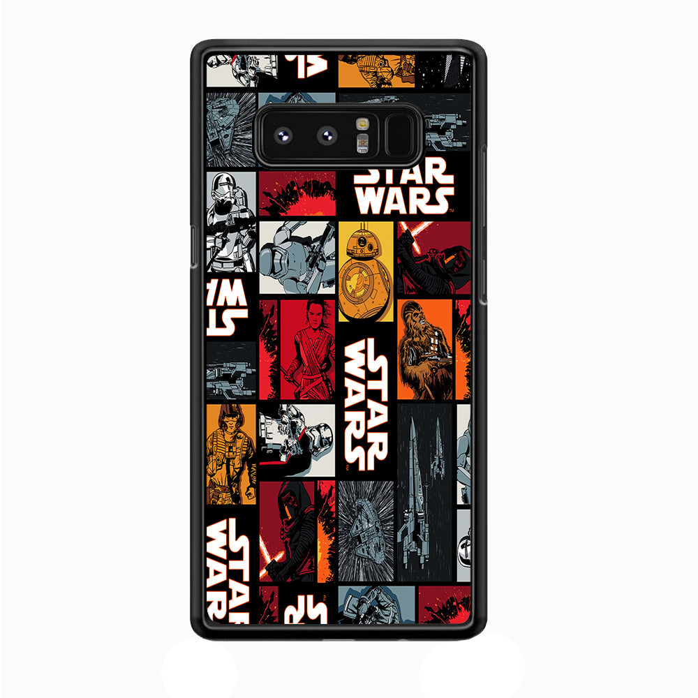 Star Wars Collage Samsung Galaxy Note 8 Case