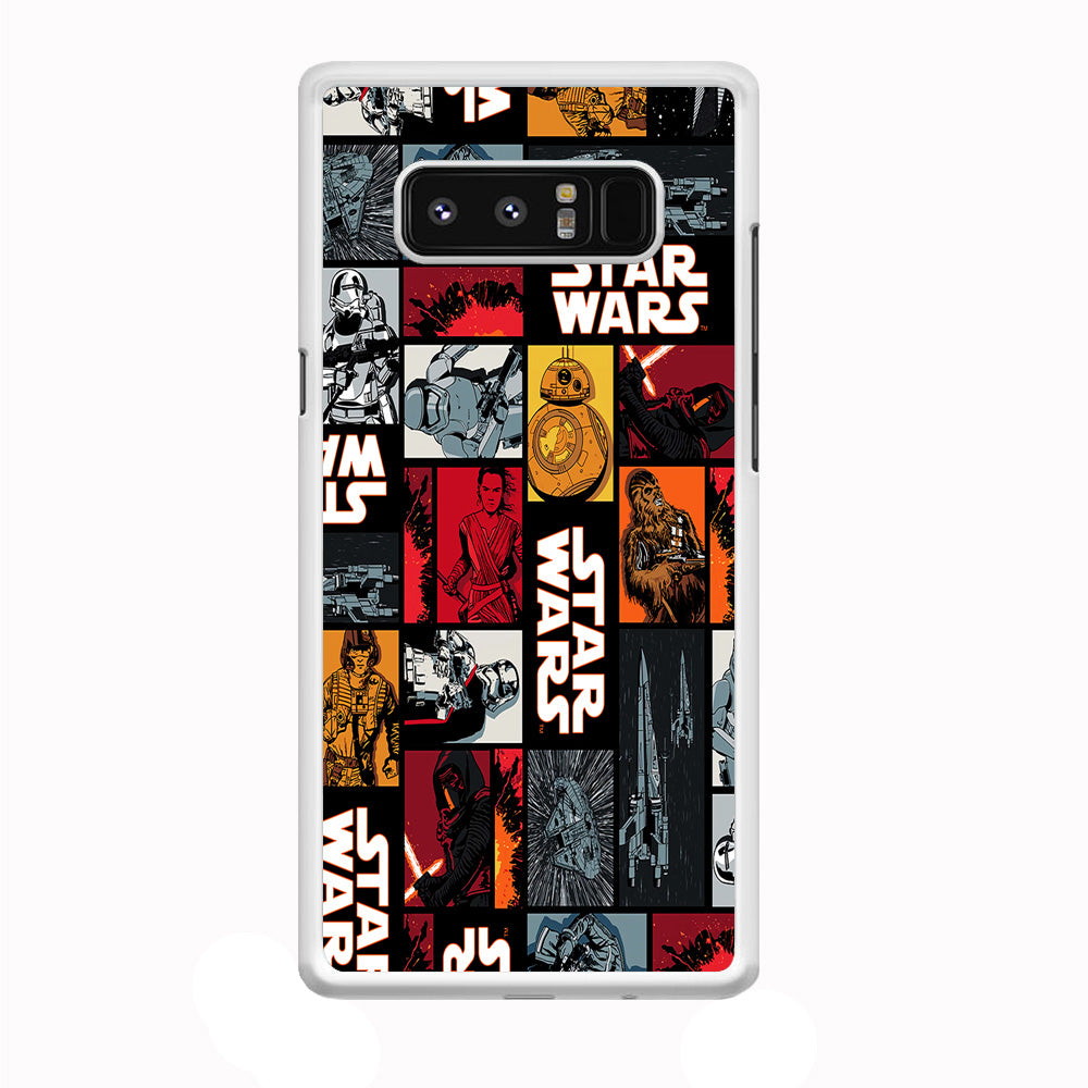 Star Wars Collage Samsung Galaxy Note 8 Case