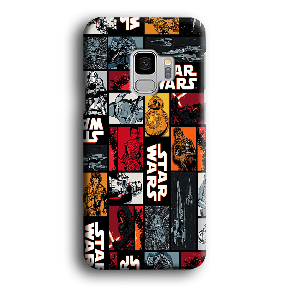 Star Wars Collage Samsung Galaxy S9 Case