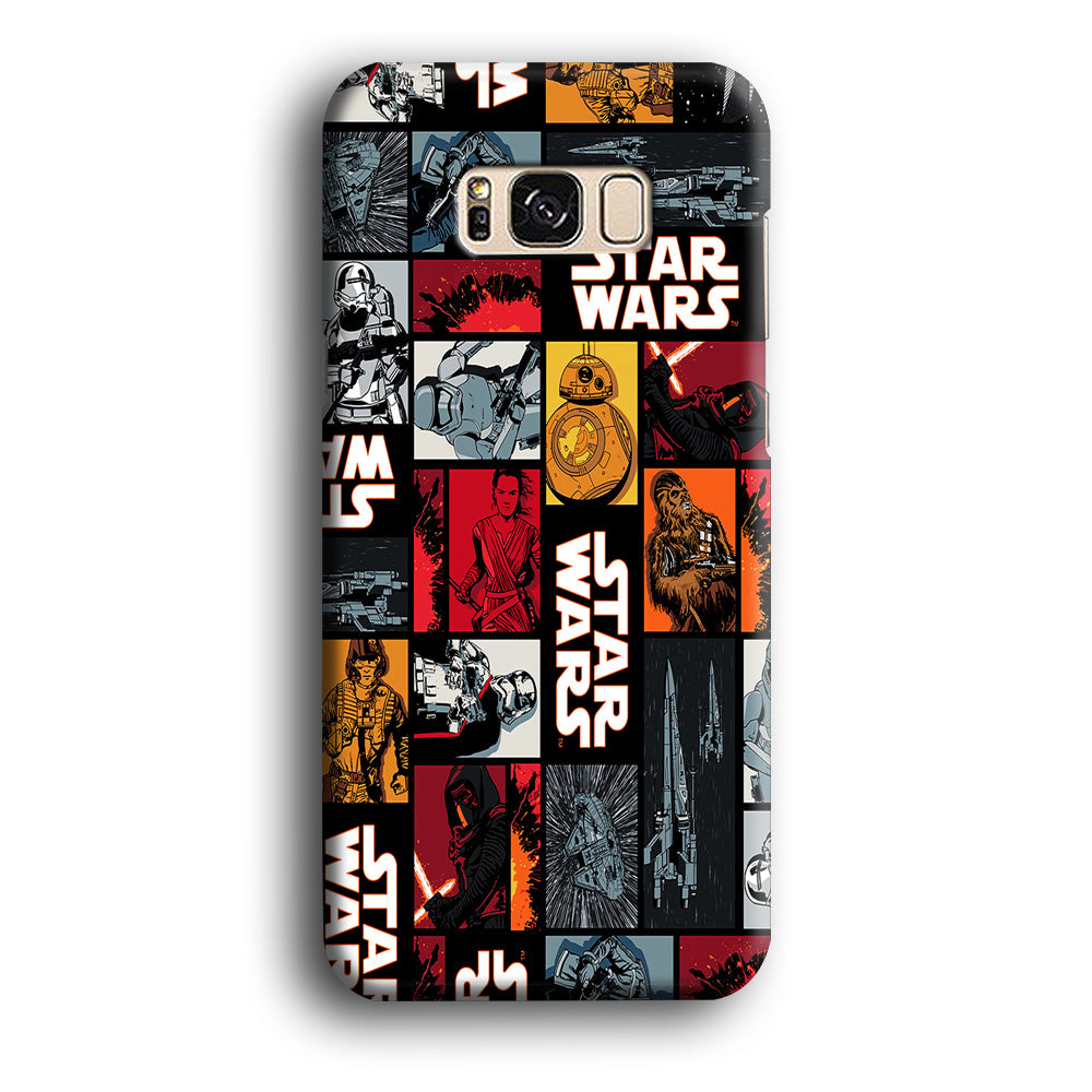 Star Wars Collage Samsung Galaxy S8 Case