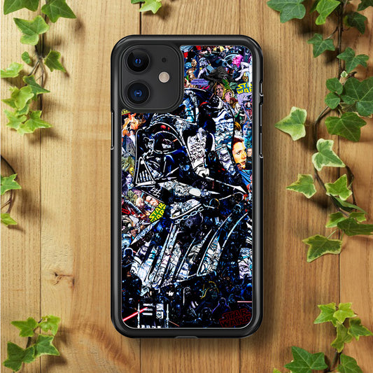 Star Wars Darth Vader Abstract iPhone 11 Case