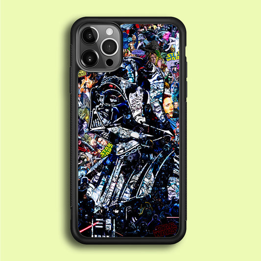 Star Wars Darth Vader Abstract iPhone 12 Pro Case