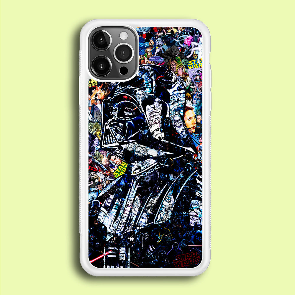 Star Wars Darth Vader Abstract iPhone 12 Pro Case