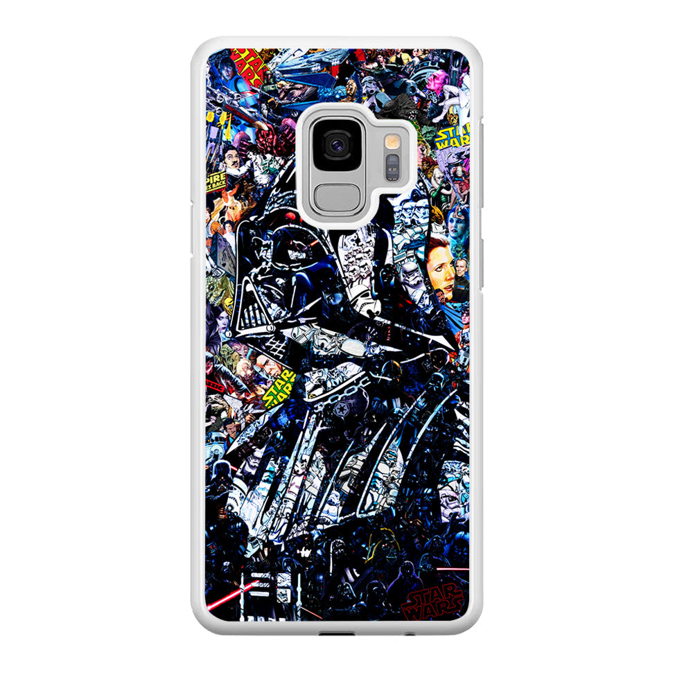 Star Wars Darth Vader Abstract Samsung Galaxy S9 Case