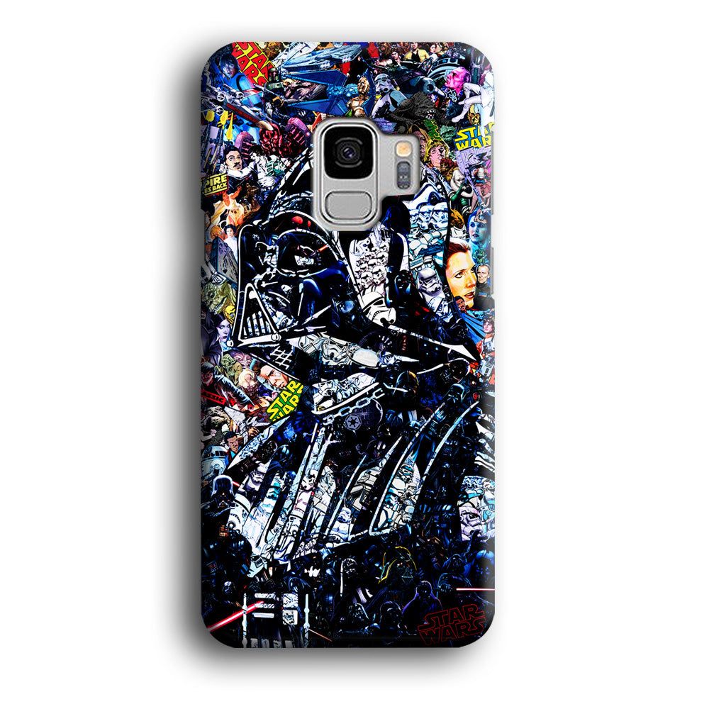 Star Wars Darth Vader Abstract Samsung Galaxy S9 Case