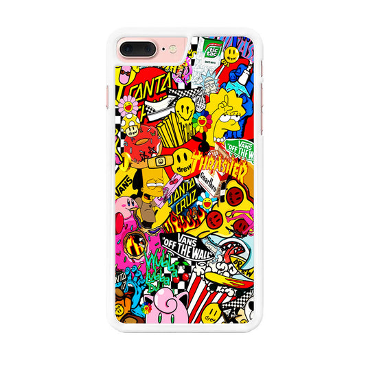 Sticker Collection Random iPhone 7 Plus Case