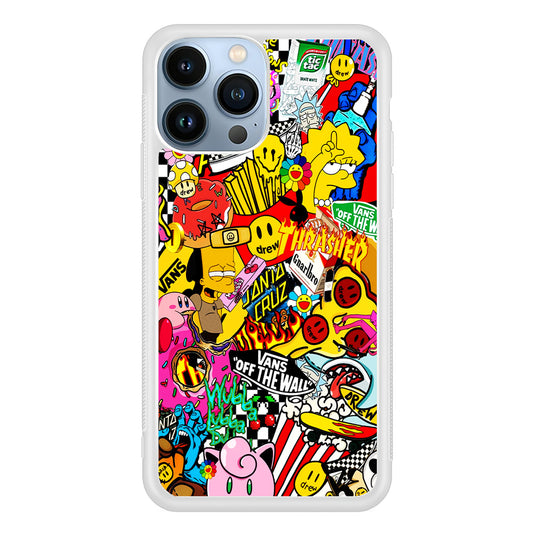 Sticker Collection Random iPhone 13 Pro Case