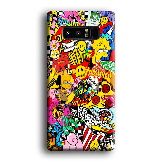 Sticker Collection Random Samsung Galaxy Note 8 Case