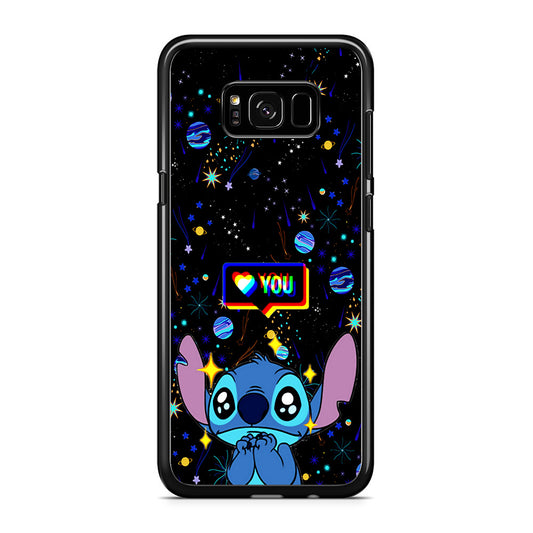 Stitch Love You Samsung Galaxy S8 Case