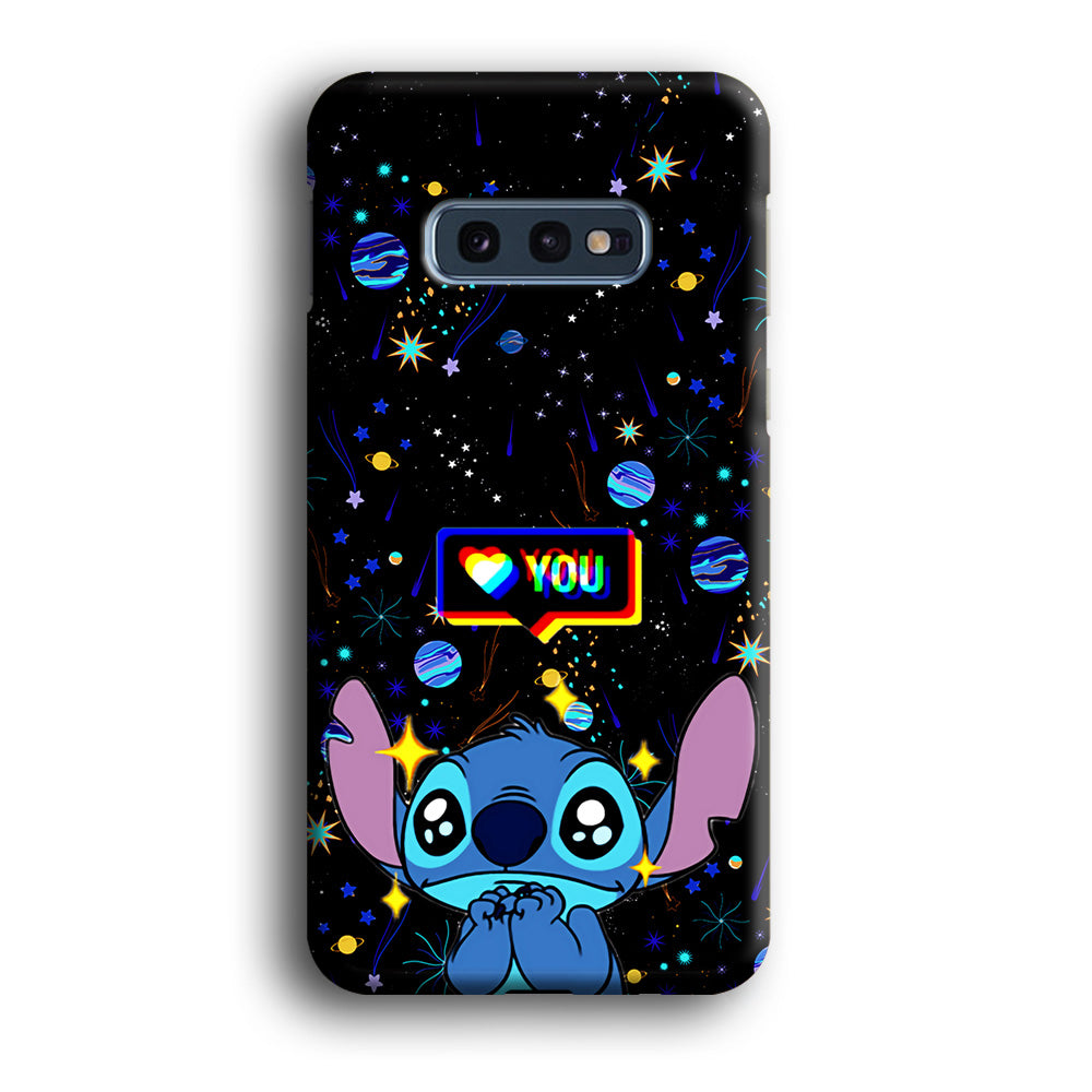 Stitch Love You Samsung Galaxy S10E Case