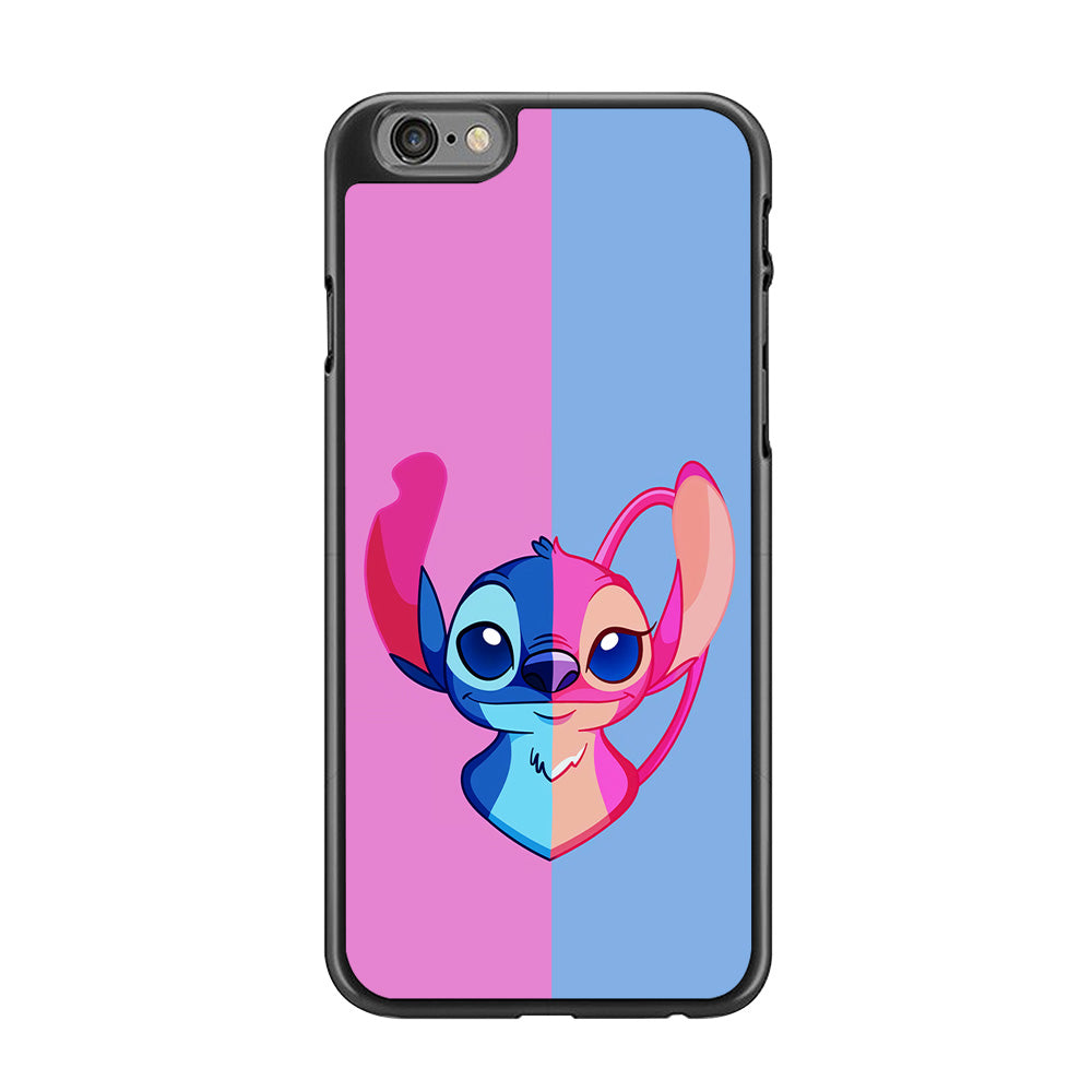 Stitch and Angel Pink Blue iPhone 6 | 6s Case