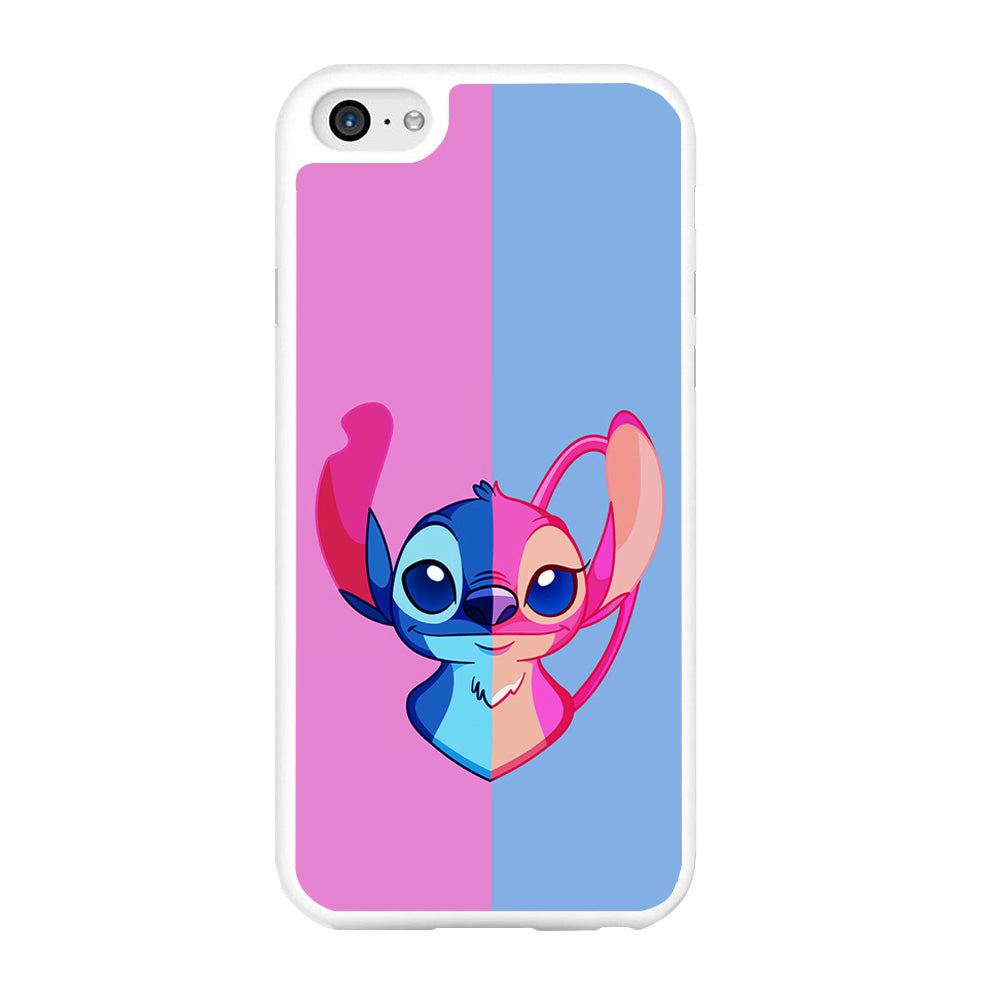 Stitch and Angel Pink Blue iPhone 6 | 6s Case