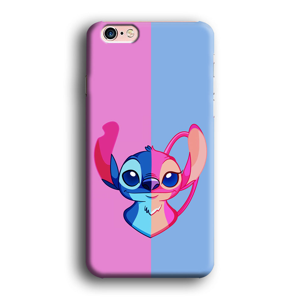 Stitch and Angel Pink Blue iPhone 6 | 6s Case