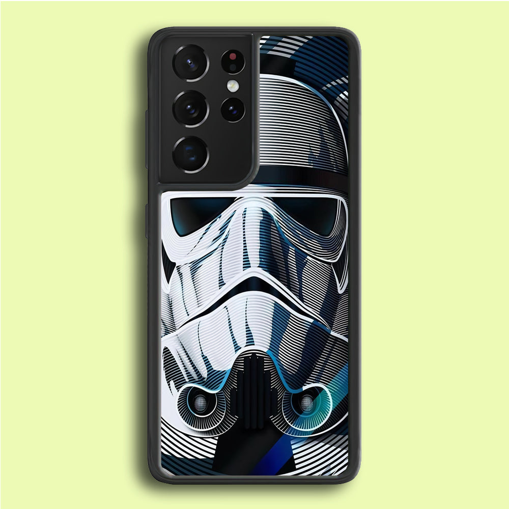 Stormtrooper Face Star Wars Samsung Galaxy S21 Ultra Case