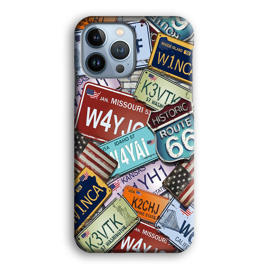 Street Signs USA iPhone 13 Pro Case