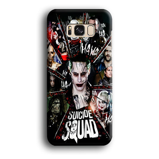 Suicide Squad Character Samsung Galaxy S8 Case