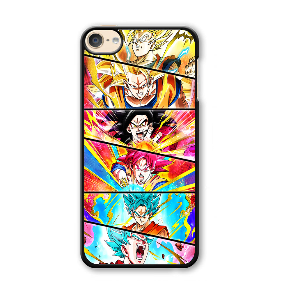 Super Saiyan Goku Collage iPod Touch 6 Case