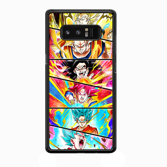 Super Saiyan Goku Collage Samsung Galaxy Note 8 Case