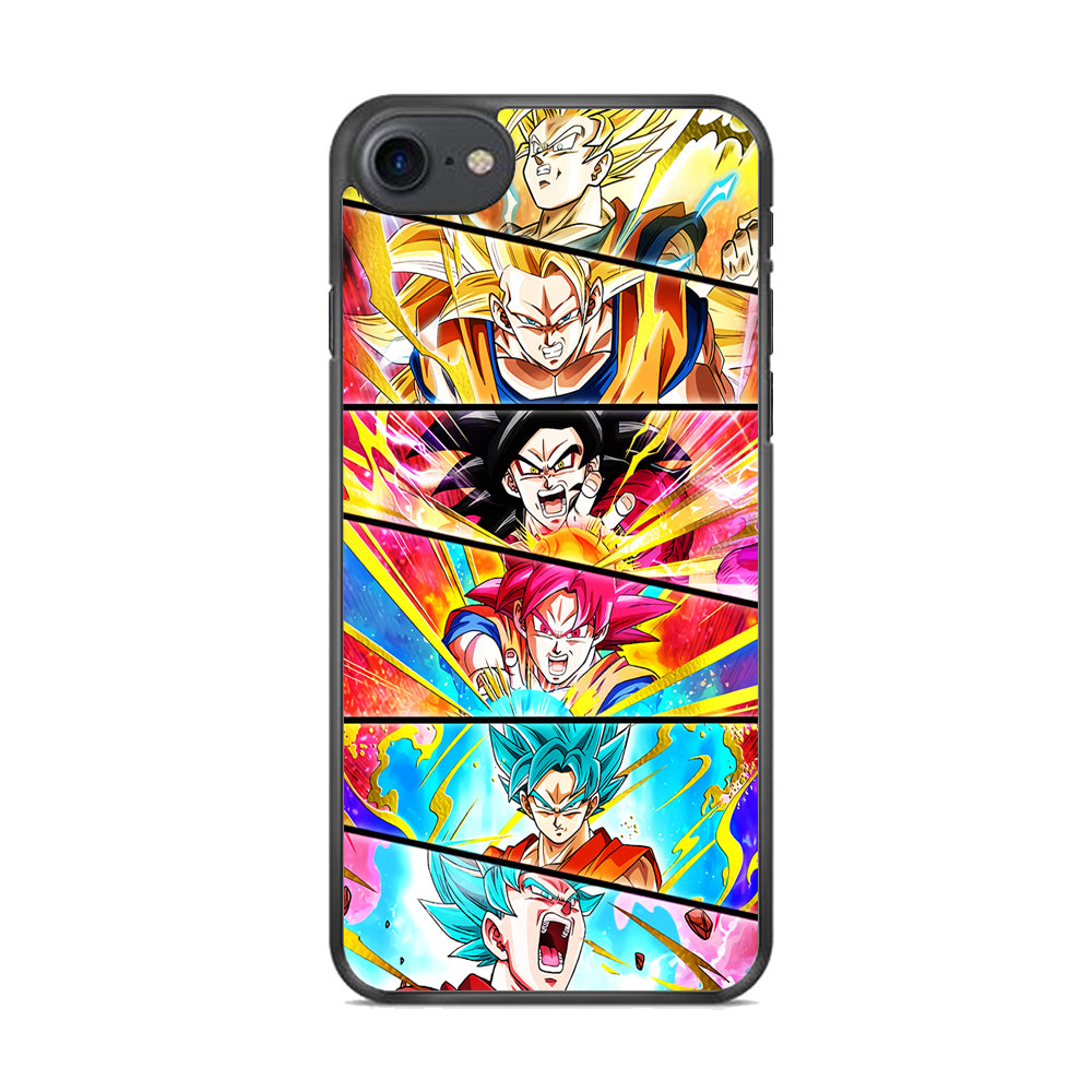 Super Saiyan Goku Collage iPhone 8 Case