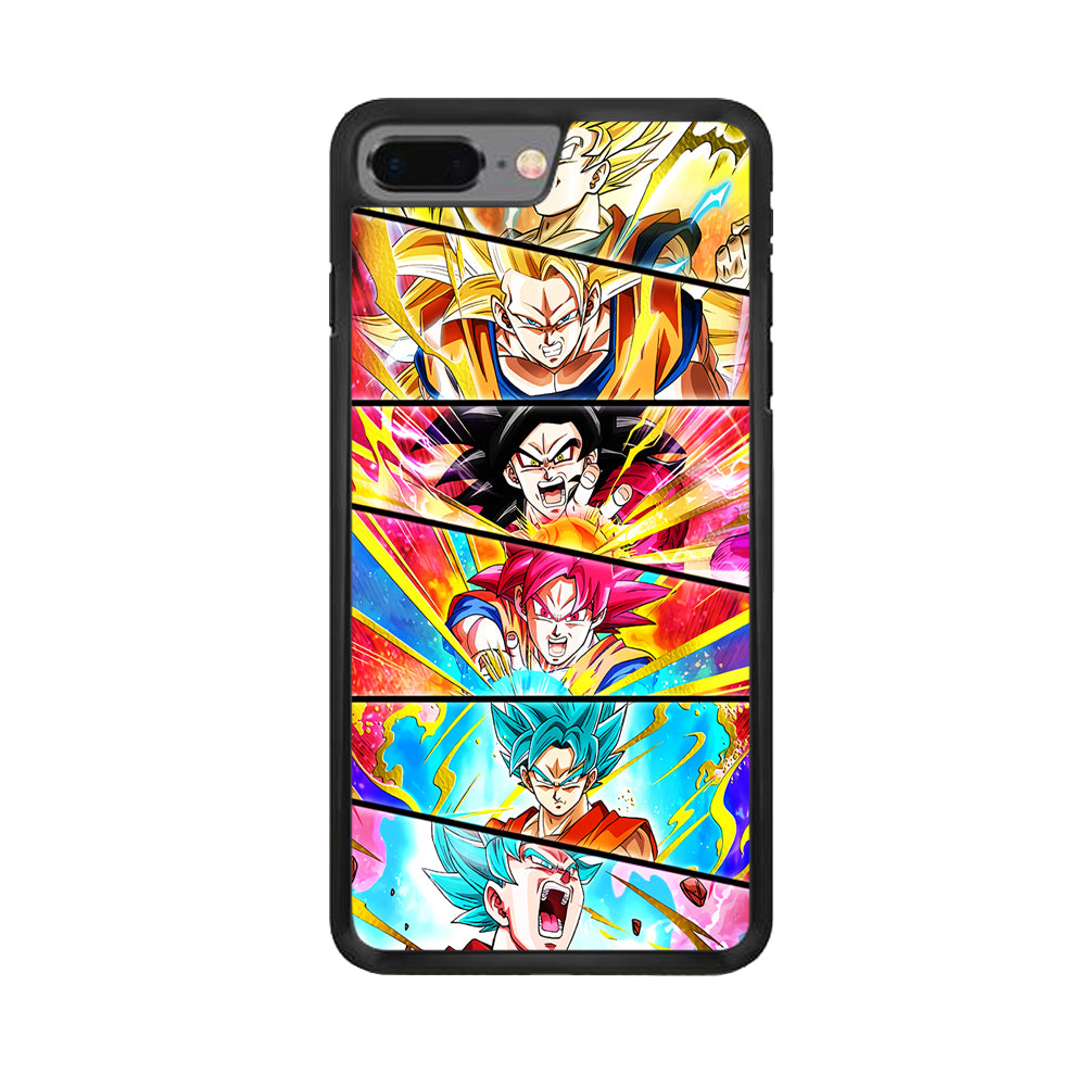 Super Saiyan Goku Collage iPhone 8 Plus Case